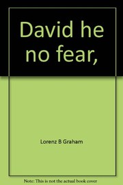 Cover of: David he no fear