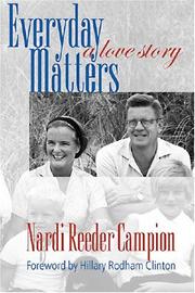 Cover of: Everyday matters | Nardi Reeder Campion