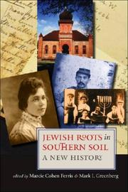 Cover of Jewish roots in southern soil