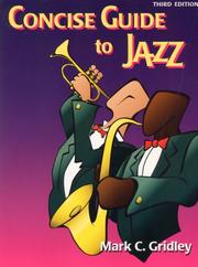 Cover of: Concise Guide to Jazz (3rd Edition) by Mark C. Gridley, Mark C. Gridley