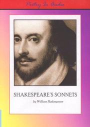 Cover of: Shakespeare's Sonnets (Poetry) (Poetry) by William Shakespeare