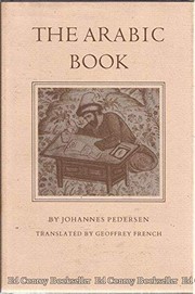 Cover of: The Arabic book | Pedersen, Johannes
