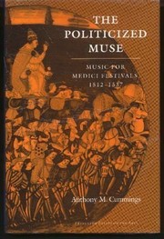 Cover of: The politicized muse | Anthony M. Cummings