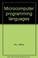 Cover of: Microcomputer programming languages