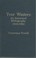 Cover of: Yvor Winters, an annotated bibliography, 1919-1982