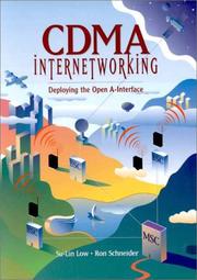 Cover of: CDMA Internetworking | Su-Lin Low