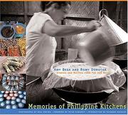 Memories of Philippine kitchens by Amy Besa, Romy Dorotan