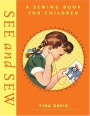 Cover of: See and sew: an introduction to sewing for children