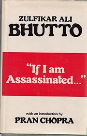 Cover of: If I am assassinated... | Zulfikar Ali Bhutto