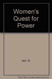 Cover of: Women's quest for power: five Indian case studies