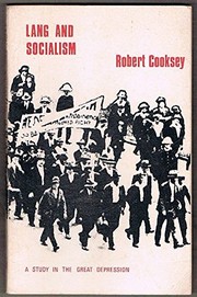 Lang and socialism by Robert Cooksey