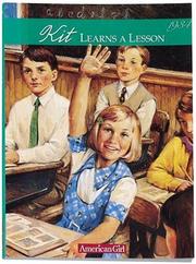 Cover of: Kit learns a lesson by Valerie Tripp