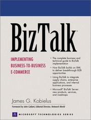 Cover of: BizTalk: Implementing Business-to-Business E-commerce