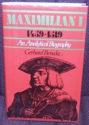 Maximilian I (1459-1519) by Gerhard Benecke