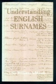 Cover of: Understanding English surnames