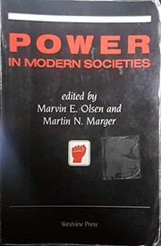 Cover of: Power in modern societies