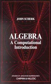 Algebra by John Scherk