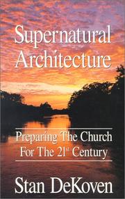 Cover of: Supernatural Architecture