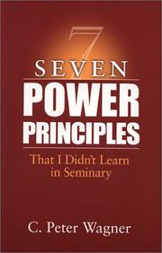 Cover of: Seven Power Principles That I Didn't Learn in Seminary