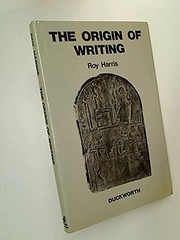 Cover of: The origin of writing by Roy Harris