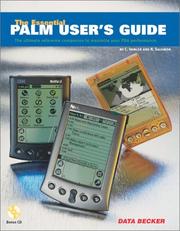 Cover of: The Essential Palm User's Guide: The Ultimate Reference Companion to Maximize Your PDA Performance
