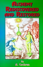 Cover of: Alchemy Rediscovered and Restored