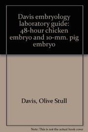 Cover of: Davis embryology laboratory guide | Bernard Harold Skold