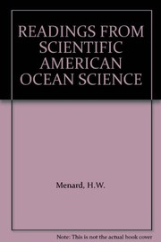 Cover of: Ocean science: readings from Scientific American