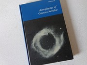 Cover of: Astrophysics of gaseous nebulae by Donald E. Osterbrock