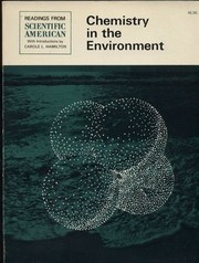 Cover of: Chemistry in the environment: readings from Scientific American.