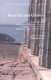 Four island utopias by Πλάτων, Diskin Clay, Andrea Purvis