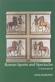 Cover of: Roman Sports and Spectacles: A Sourcebook (Focus Classical Library)