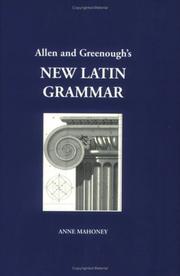 Cover of: Allen and Greenough's New Latin Grammar by 
