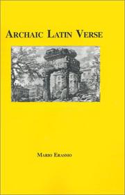 Cover of: Archaic Latin Verse (Classical Texts)