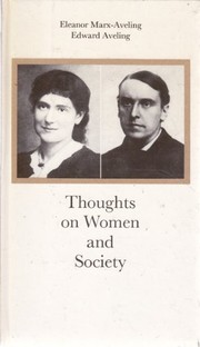 Cover of: Thoughts on women and society