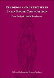 Cover of: Readings & Exercises in Latin Prose Composition