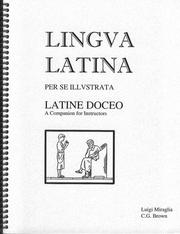 Cover of: Latine Doceo: A Companion for Instructors (Lingua Latina)