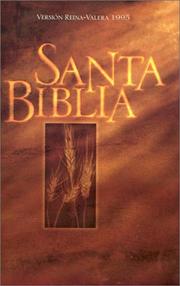 Cover of: Santa Biblia RV 1995 by 