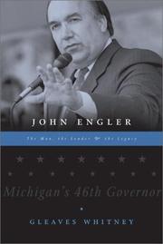 Cover of: John Engler by Gleaves Whitney