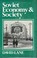 Cover of: Soviet economy and society