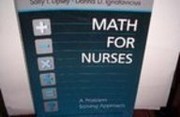 Math for nurses by Lipsey, Sally I.