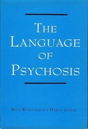 Cover of: The language of psychosis
