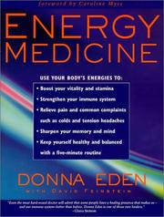 Cover of: Energy Medicine