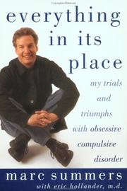 Cover of: Everything in Its Place: My Trials and Triumphs with Obsessive Compulsive Disorder