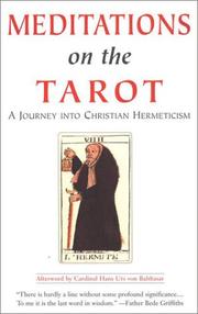Cover of: Meditations on the Tarot by Anonymous