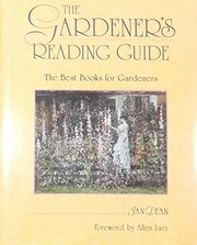 Cover of: The gardener's reading guide