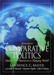Cover of: Comparative Politics by Lawrence C. Mayer, John H. Burnett, Suzanne Ogden, John P. Tuman
