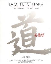 Cover of: Tao te Ching by Laozi