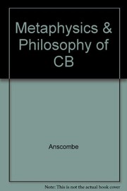 Cover of: The Collected philosophical papers of G.E.M. Anscombe.