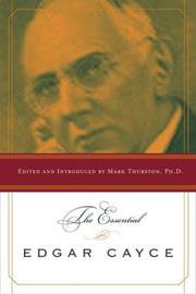 Cover of: The Essential Edgar Cayce